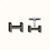 爱马仕/Hermes H 3D袖扣 H077237FPAB