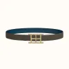 爱马仕/Hermes Inside H皮带扣&双面皮腰带32毫米 H081669CP2K-H073967CABD110