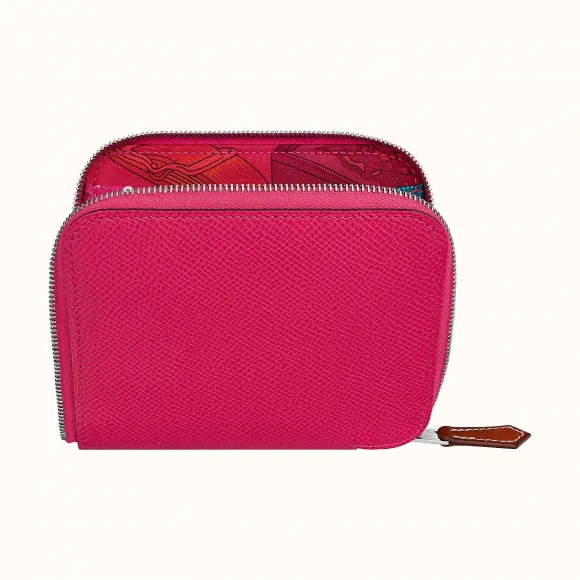 爱马仕/Hermes Silk'In短钱包 H082355CKAB