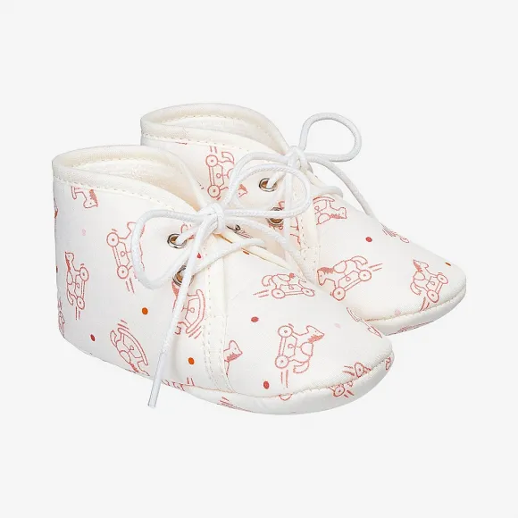 爱马仕/Hermes Adada Dots Paf婴儿软底鞋 H103142M-0318