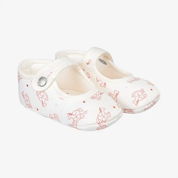 爱马仕/Hermes Adada Dots Pif婴儿软底鞋 H103143M-0318