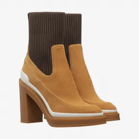 爱马仕/Hermes 黑色 Vandale及踝靴 H192101Z_02360