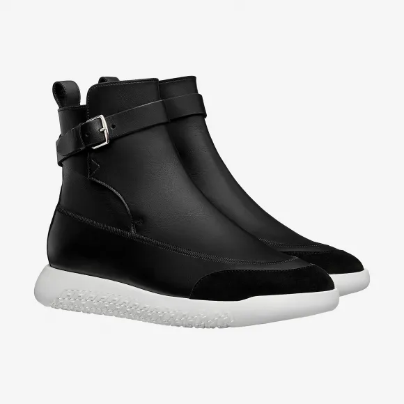 爱马仕/Hermes 黑色 Vital及踝靴 H192516ZH02450