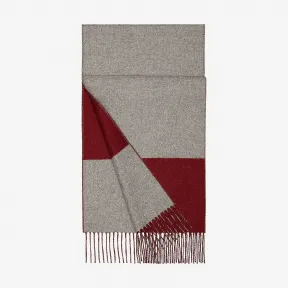 爱马仕/Hermes 红色 “骑士”围巾 H258091S_10