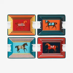 爱马仕/Hermes 新骏马披挂4件套烟灰缸 H311501M-01