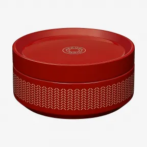 爱马仕/Hermes 蓝色 Boudoir收纳盒，小号 H311914M_03