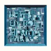 爱马仕/Hermes Lettres en Boite 140厘米方巾 H553769T-31