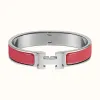 爱马仕/Hermes 红色 Clic H手镯 H700001FP95GM