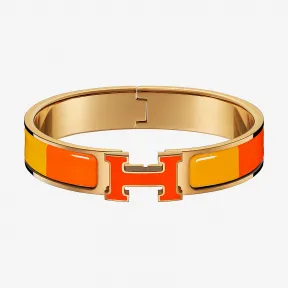 爱马仕/Hermes 蓝色 Clic H彩虹手镯 H700007F_6KPM