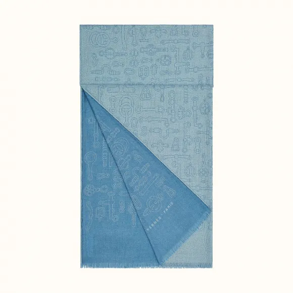 爱马仕/Hermes Pieces Detachees双面围巾 H703764T-05