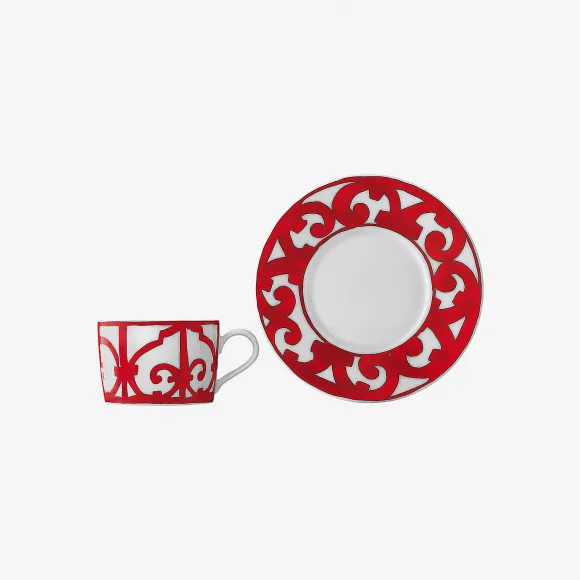 爱马仕/Hermes  “西班牙阳台”茶杯与杯碟 P011016P
