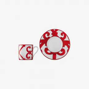爱马仕/Hermes  “西班牙阳台”咖啡杯与杯碟 P011017P