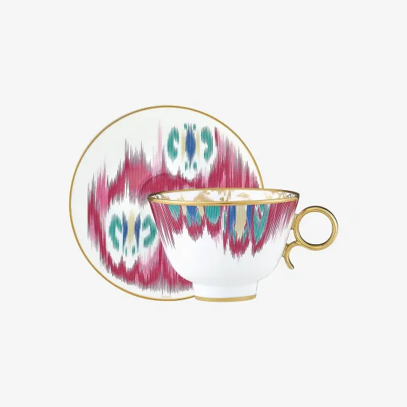 爱马仕/Hermes  “伊卡之旅”茶杯与杯碟 P036016P