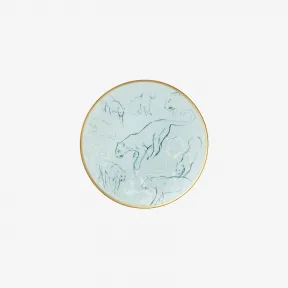 爱马仕/Hermes  “赤道丛林”面包黄油碟 P038112P