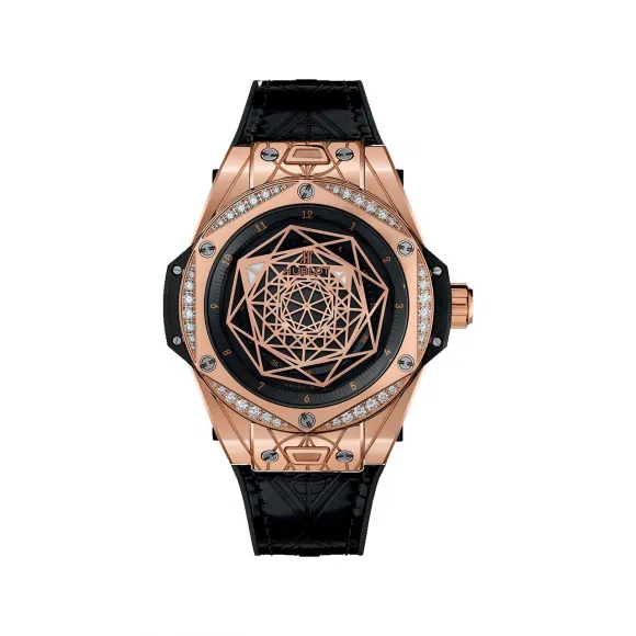 宇舶/Hublot 大爆炸 Big Bang 系列 自动机械机芯 男表 465.OS.1118.VR.1204.MXM17