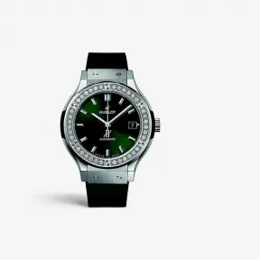 宇舶/Hublot 经典融合系列 38MM 宝石, 钛 自动机械机芯 男表 565.NX.8970.RX.1204