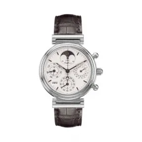 万国/IWC Da Vinci Perpetual Calendar 系列 39 MM 白金 自动机械机芯 男表 IW375008