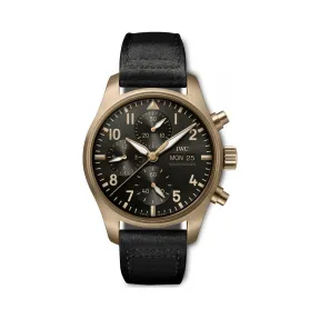 万国/IWC IW387907-飞行员计时腕表“MR PORTER 10周年”特别版 41MM 自动机械机芯男表