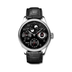 万国/IWC Portuguese Perpetual Calendar 系列 44.2 MM 精钢 自动机械机芯 男表 IW503205