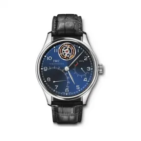 万国/IWC Portuguese Tourbillon 系列 44.2 MM 铂金 自动机械机芯 男表 IW504404