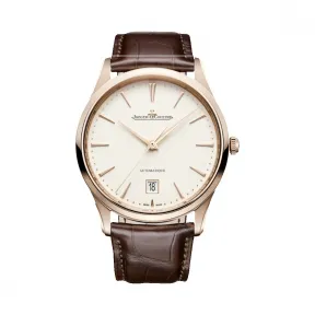 积家/Jaeger LeCoultre Master 大师系列 玫瑰金 自动机械机芯 男表 Q1232510