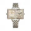积家/Jaeger LeCoultre Reverso 翻转腕表系列  不锈钢镶钻 手动机械机芯 女表 Q2568120