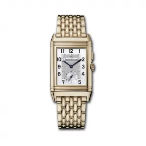 积家/Jaeger LeCoultre Reverso 翻转腕表系列  18k玫瑰金 手动机械机芯 男表 Q2712110
