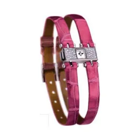 积家/Jaeger LeCoultre Reverso 翻转腕表系列  18k白金镶钻 手动机械机芯 女表 Q2823520