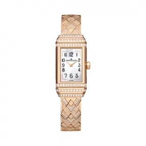 积家/Jaeger LeCoultre Reverso 翻转腕表系列  玫瑰金 手动机械机芯 女表 Q3362201
