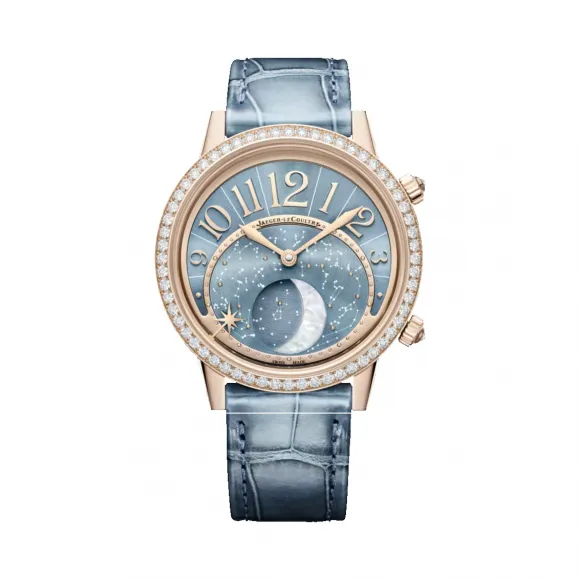 积家/Jaeger LeCoultre Rendez-Vous 约会系列 玫瑰金 自动机械机芯 女表 Q3522480