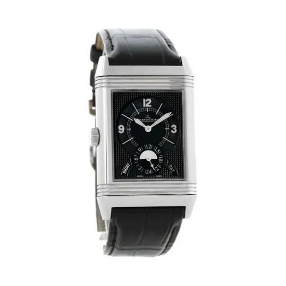 积家/Jaeger LeCoultre Reverso 翻转腕表系列  精钢 手动机械机芯 男表 Q3748420