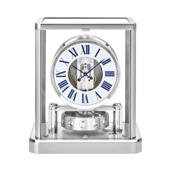 积家/Jaeger LeCoultre ATMOS 空气钟系列 镀铑黄铜 手动机械机芯 男表 Q5102201