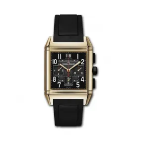 积家/Jaeger LeCoultre Reverso 翻转腕表系列  18k玫瑰金 自动机械机芯 男表 Q7012672