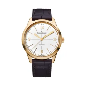 积家/Jaeger LeCoultre Geophysic 地球物理天文台系列 18k玫瑰金，抛光表圈及表耳、缎面打磨表壳箍 自