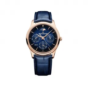 积家/Jaeger-LeCoultre Master Ultra Thin超薄大师系列 39 MM 自动机械机芯 玫瑰金 男表 JLQ114258J