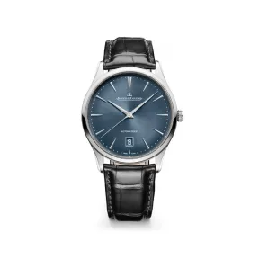 积家/Jaeger LeCoultre Master Ultra Thin超薄大师系列日历腕表自动上链精钢男士款自动腕表Q1238480