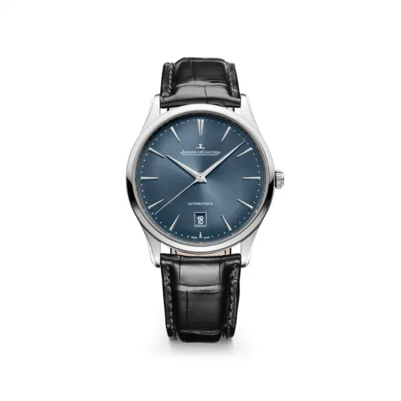 积家/Jaeger LeCoultre Master Ultra Thin超薄大师系列日历腕表自动上链精钢男士款自动腕表Q1238480