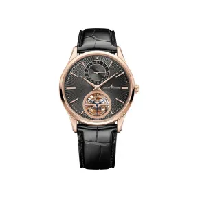 积家/JaegerLeCoultre Master Ultra Thin Tourbillon Enamel超薄大师系列陀飞轮珐琅腕表男士玫瑰金款 Q13224E2 |