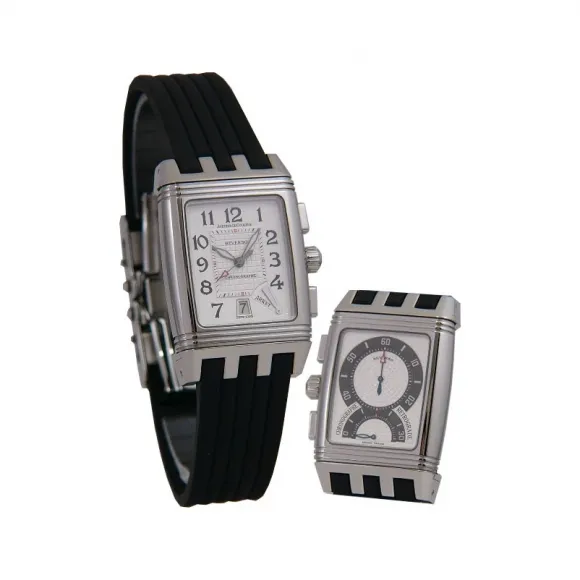 积家/Jaeger LeCoultre Reverso Complication 系列 43.5 x 28 мм 不锈钢 手动机械机芯 男表 Q2958601