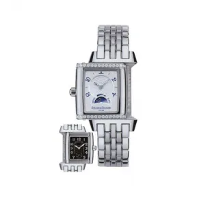积家/Jaeger LeCoultre Reverso Complication 系列 24.5 x 38.5 мм 不锈钢 手动机械机芯 女表 Q2968150