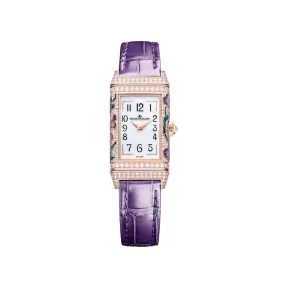 积家/JaegerLeCoultre Reverso One Precious Flowers翻转系列珍稀花卉腕表玫瑰金表款 - Q3292435 | 