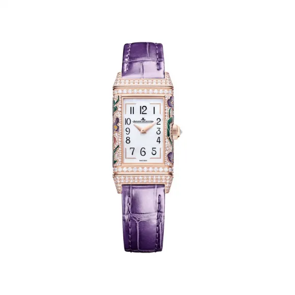 积家/JaegerLeCoultre Reverso One Precious Flowers翻转系列珍稀花卉腕表玫瑰金表款 - Q3292435 | 