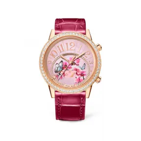 积家/Jaeger LeCoultre 38.20MM 玫瑰金 自动机械机芯 女表 Q35924B1