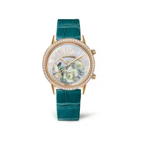 积家/Jaeger LeCoultre RENDEZ-VOUS约会系列 38MM 18k金 玫瑰金色 机械机芯 女表 JLQ35924C1