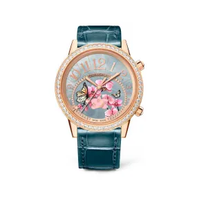 积家/Jaeger LeCoultre 38.20MM 玫瑰金 自动机械机芯 女表 Q35924D1