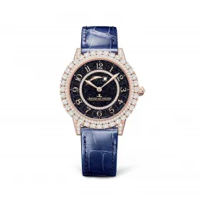 积家/Jaeger LeCoultre 36.00MM 玫瑰金镶钻 自动机械机芯 女表 Q3642470