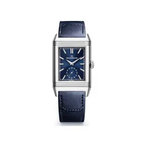 积家/JaegerLeCoultre Reverso Tribute Duoface Small Seconds翻转系列双面双时区小秒针腕表男士精钢款 - Q3988481 | 