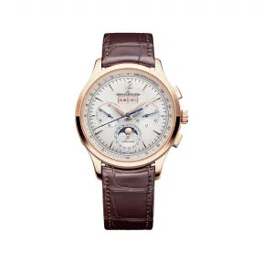 积家/Jaeger-LeCoultre 大师系列 40MM 玫瑰金 自动上链  男表 Q413253J