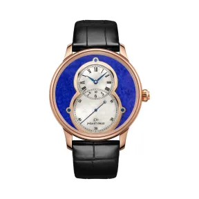 雅克德罗/Jaquet Droz 大秒针系列 18k红金 自动机械机芯 男表 J003033363