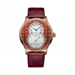 雅克德罗/Jaquet Droz 艺术工坊系列 18K红金表壳 自动机械机芯 男表 J003033431